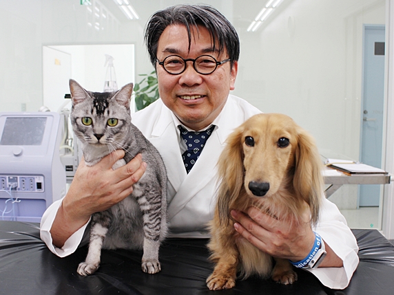 猫と犬と徳田竜之介獣医師